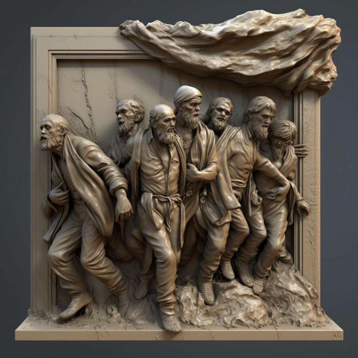 نموذج ثلاثي الأبعاد لآلة CNC 3D Art 